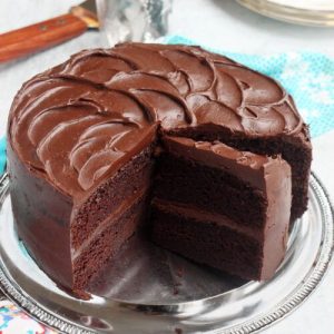 Double Decker Chocolate Fudge