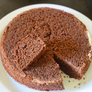 Eggless Chocolate Cake