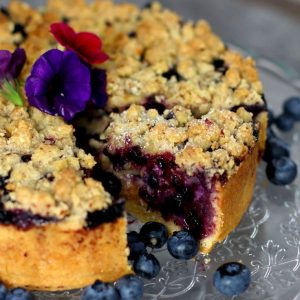 Apple blueberry Kuchen