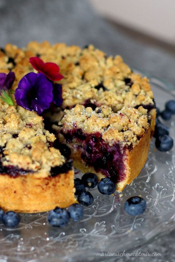 Apple blueberry Kuchen