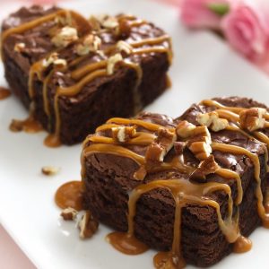 Pecan With Chocolate Drizzle