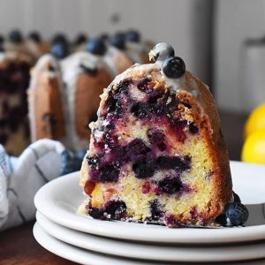 Lemon Blueberry Bundt