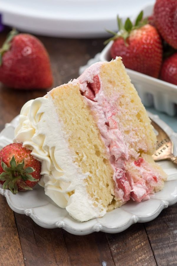 Filled Cupcakes Strawberry-Shortcake