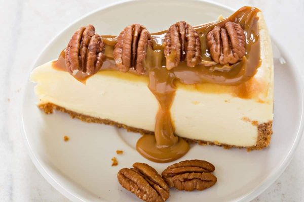 Caramel Pecan Fudge Cheesecake