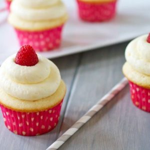 Filled Cupcakes Angel's Raspberry