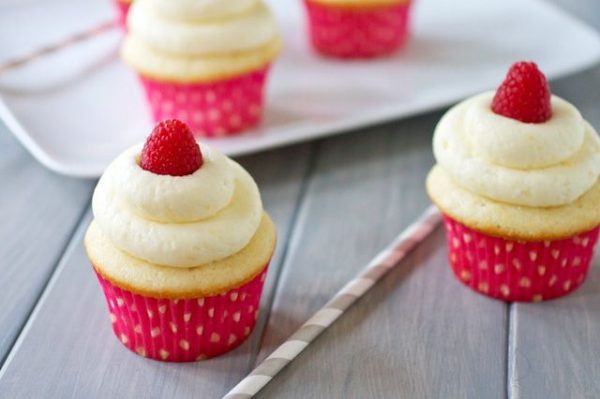 Filled Cupcakes Angel's Raspberry
