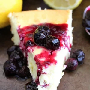 Blueberry Lemon Cheesecake