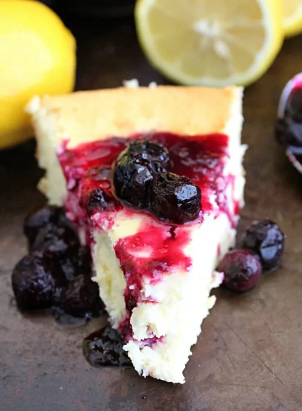 Blueberry Lemon Cheesecake